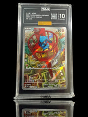 💎 Riolu Pokemon #068 Mega Brave JPN TAG GRADE 10! GOLD DIAMOND MBA™️ PRISTINE!