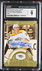 ‼️2022-23 UD Trilogy Generations AUTO #TG-10C Philip Tomasino~POP 1💨 02/10
