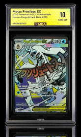 π Mega Froslass ex #265 Ascended Heroes Holo MBA GRADE 10! SHOOT OFFER!π¨