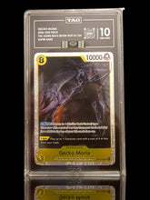 π¨ Gecko Moria OP14-104 The Azure Sea's Seven TAG 10 RANK #1~BLACK DIAMOND MBAπ