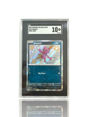 ‼️Pokemon Sneasel 182/091: Paldean Fates Holo GRADE 10! FAST SHIP~SHOOT OFFER!💨