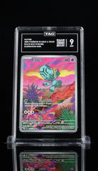 ‼️ELGYEM 2025 POKÉMON SCARLET & VIOLET BLACK BOLT #120 ILLUSTRATION RARE TAG 9💨