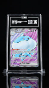 ‼️JELLICENT EX 2025 POKEMON SCARLET & VIOLET WHITE FLARE #160/086~TAG GRADE 10💨