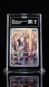 ‼️DEINO 2025 POKÉMON SCARLET & VIOLET WHITE FLARE #146/086~ TAG GRADE 10!💨