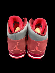 ‼️JORDAN FLIGHT CLUB 90'S DARK GREY/TEAM RED FUSION NEW IN BOX (2013)~SIZE 13!