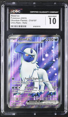 🔥Absol ex 214 Obsidian Flames Holo GRADE 10! SAME DAY SHIP~ SHOOT OFFER!💨