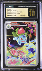 ‼️Pokemon Ivysaur #134 Mega Evolution GRADE 10 PRISTINE GOLD LABEL TOP POP!💨