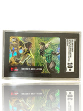‼️DC COMICS SINESTRO VS GREEN LANTERN CARD GRADE 10! FAST SHIP~SHOOT OFFER!💨