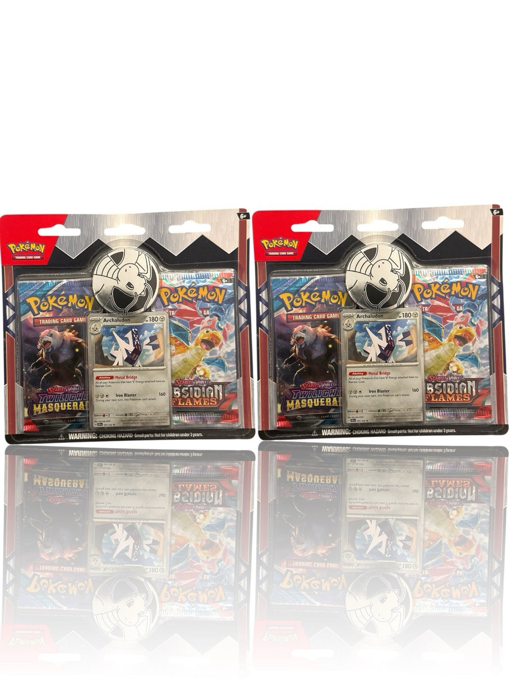 ‼️2 X Pokémon Twilight Masquerade and Obsidian Flames Blister Pack Sealed New💨