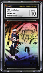 ‼️2021 Panini Illusions~Mac Jones #64 (RC) GRADE 10! FAST SHIP~SHOOT OFFER💨