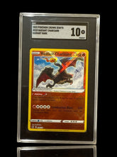 🔥Radiant Charizard 020/159 Crown Zenith Holo GRADE 10! FAST SHIP~SHOOT OFFER💨