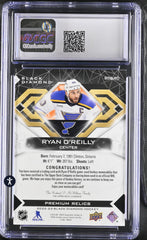 ‼️2022-23 UD Black Diamond Relic Ryan O'Reilly Pure Premium GRADED 11/25💨