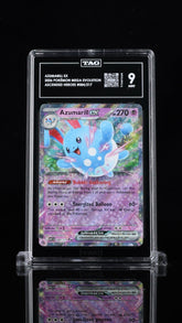 ⚠️ Azumarill ex #084 Pokemon Ascended Heroes Holo~TAG 9~FAST SHIP SHOOT OFFER💨