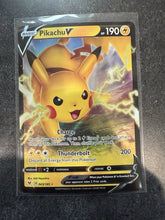 Pikachu V 043/185 Swsh04: Vivid Voltage Holo