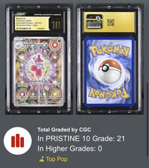 🚨 Medicham 241/217 Pokemon Ascended Heroes PRISTINE 10 GOLD LABEL LOW TOP POP💨