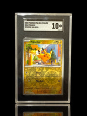 ‼️Pikachu 062/193 Sv02: Paldea Evolved Reverse Holo~GRADE 10! SHIPS SAME DAY💨