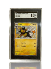 ‼️Luxio 136/091: Paldean Fates Holo BABY SHINY HOLO GRADE 10! SAME DAY SHIP!💨