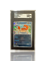 ‼️Pokemon Kingler PokeBall 099/165: Pokemon Card 151 Holo Japanese GRADE 10!💨