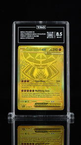 ๐ Mega Zygarde ex 124/088 Perfect Order HYPER RARE TAG GRADE 8.5! SHOOT OFFER๐จ