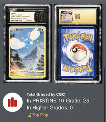 ‼️Swablu GG27 Crown Zenith Galarian Gallery GRADE 10 PRISTINE GOLD LABEL TOP POP