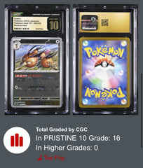 ‼️Dodrio PokeBall 085/165: 151 Holo Japanese CGC 10 PRISTINE GOLD LABEL TOP POP!
