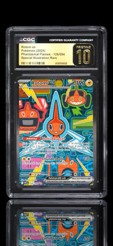 🔥 Rotom ex #126 Pokemon Phantasmal Flames SIR~PRISTINE 10 GOLD LABEL TOP POP💨