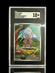 ‼️2024 POKEMON #168 PINSIR TWILIGHT MASQUERADE ILLUSTRATION RARE GRADE 10!💨