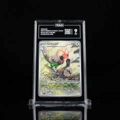 ‼️Pokemon Unfezant 150/086: Black Bolt Holo GRADE 9! FAST SHIPPING~SHOOT OFFER💨