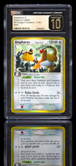 💎 Ampharos Delta Species #1 Dragon Frontiers GRADE 10 PRISTINE GOLD LABEL POP 3