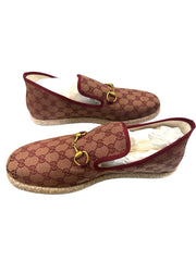 ‼️NEW GUCCI GG LOAFERS UNIQUE MAROON RUG GUCCI SIZE 12~SAME DAY SHIP!💨