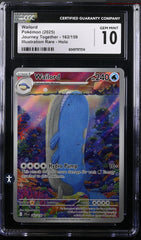 ‼️Wailord Pokémon (2025) Journey Together - 162/159 Illustration Rare GRADE 10💨