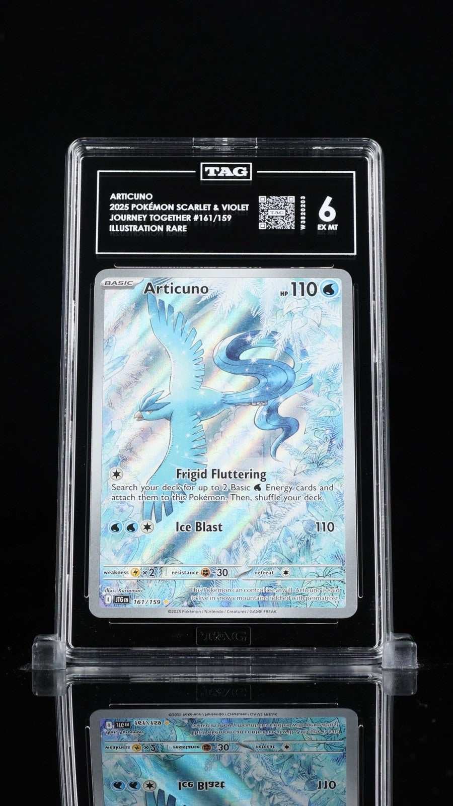 ‼️Articuno 161/159: Journey Together Holo TAG GRADE 6! FAST SHIP~ SHOOT OFFER💨