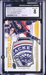‼️2022-23 UD Premier - Premier Dynamic Imagery Rookies Jersey David Jiricek💨