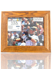 ⚠️ICHIRO SUZUKI SIGNED 8X10 PHOTO FRAMED VSA COA~HOF~FAST SHIP SHOOT OFFER💨