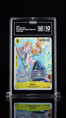 💎 Nami EB03-053 One Piece Heroines Edition Foil TAG GRADE 10! LOW POP!💨