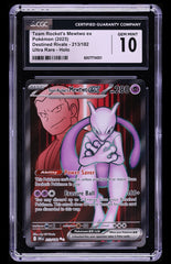 ‼️Team Rocket's Mewtwo ex Pokémon (2025) Destined Rivals - 213/182 GRADE 10💨