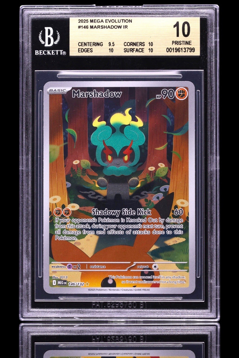 🔥 Marshadow 146 Mega Evolution BGS GRADE 10 PRISTINE! FAST SHIP SHOOT OFFER💨