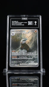 ‼️Excadrill ex 168/086: Black Bolt TAG GRADE 9! SHIPS FAST~SHOOT AN OFFER!💨