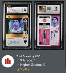 2020-21 Panini Flux - Flux Freshman Signatures Killian Hayes #FFR-6 Silver Prizm