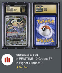 ‼️Shedinja 144/132 Mega Evolution Holo GRADE 10 PRISTINE GOLD LABEL TOP POP💨
