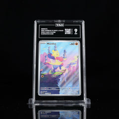 ‼️Pokemon Mienfoo 133/086 Sv: White Flare Holo GRADE 9! FAST SHIP~SHOOT OFFER💨
