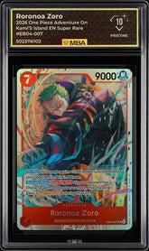 ‼️ Roronoa Zoro EB04-007 One Piece Adventure SR Kami's Island~ PRISTINE 10 MBA💨