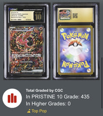 ‼️Oricorio ex #111 Pokemon Inferno X Holo~ GRADE 10 PRISTINE GOLD LABEL TOP POP