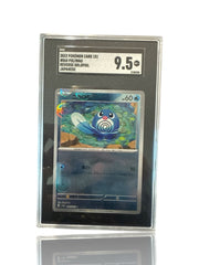 ‼️Poliwag PokeBall 060/165: Pokemon Card 151 Holo Japanese GRADE 9.5~SHOOT OFFER