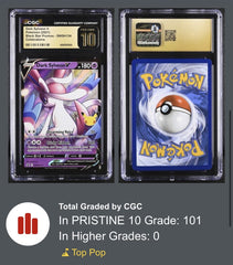 ‼️Dark Sylveon V~Sword & Shield BLACK STAR Promo GRADE 10 PRISTINE GOLD LABEL💨