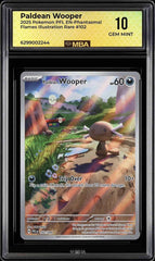 💎 Paldean Wooper 102 Phantasmal Flames Holo MBA GRADE 10! FAST SHIP SHOOT OFFER