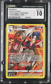 ‼️Houndoom Pokémon (2022) Brilliant Stars - TG10/TG30 Trainer Gallery~GRADE 10💨