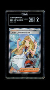 💙Lillie's Determination 119 Mega Evolution TAG GRADE 9! FAST SHIP SHOOT OFFER💨