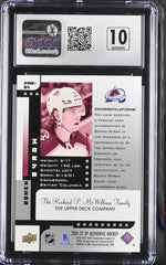 ‼️2021-22 SP Authentic Retro Autographs #01RA-BY Bowen Byram CGC 10~AUTO 10💨
