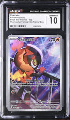 🔥 Charcadet 022 Mega Evolution Promo Holo GRADE 10! SAME DAY SHIP~SHOOT OFFER💨